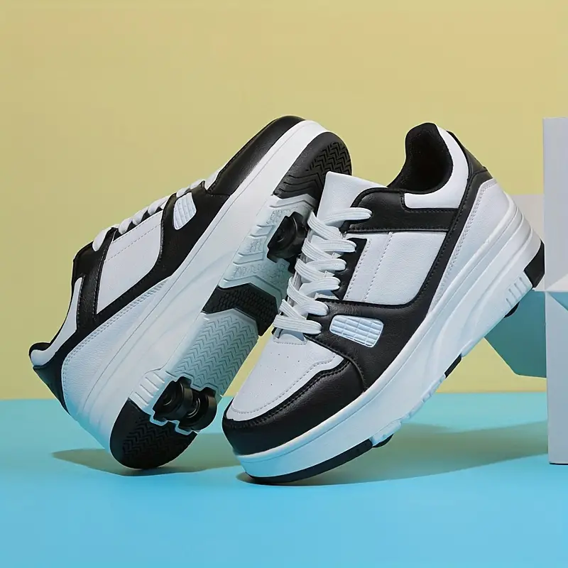 Kinder Rollschuhe Abnehmbare Räder Rollo Sneakers für Abenteuer 3