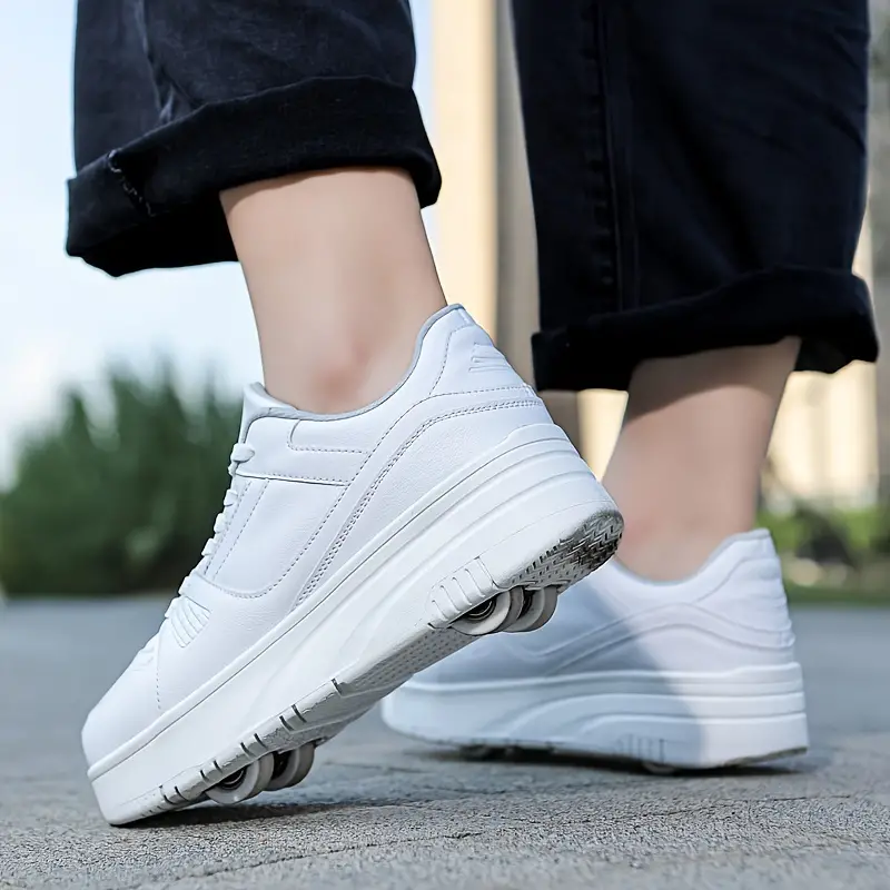 Kinder Rollschuhe Abnehmbare Räder Rollo Sneakers für Abenteuer 6