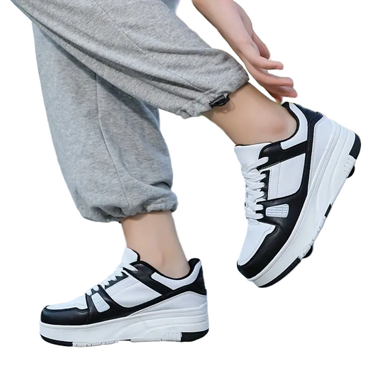 Kinder Rollschuhe Abnehmbare Räder Rollo Sneakers für Abenteuer 9