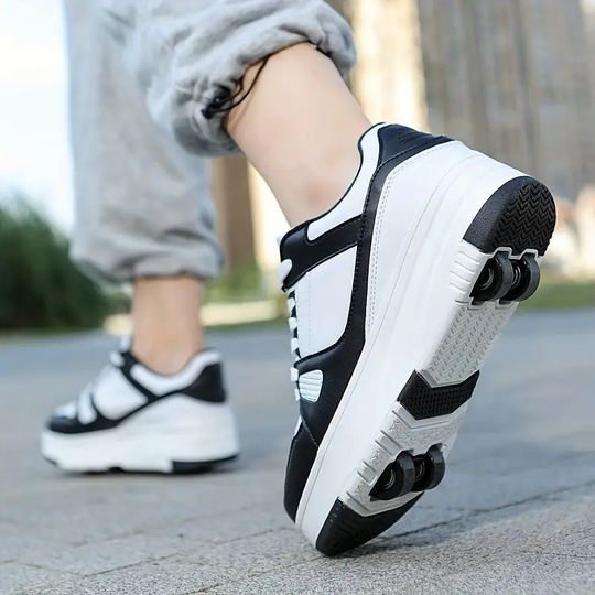 Kinder Rollschuhe Für Outdoor-Abenteuer Mit Abnehmbaren Rädern 4