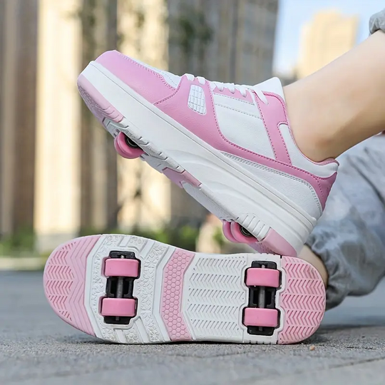 Kinder Rollschuhe Für Outdoor-Abenteuer Mit Abnehmbaren Rädern 5