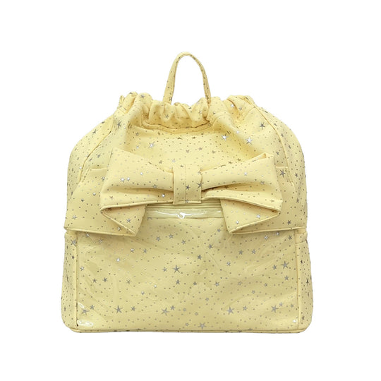 Kinder Rucksack mit Sternenmuster und Schleifendetail 4