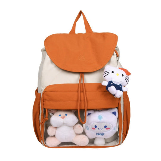 Kinder Rucksack mit verspieltem Punktemuster 1