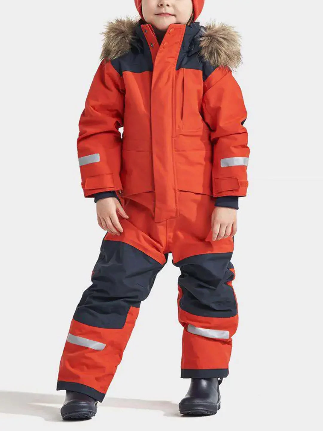 Kinder Skioverall Wasserdicht mit Kapuze 2