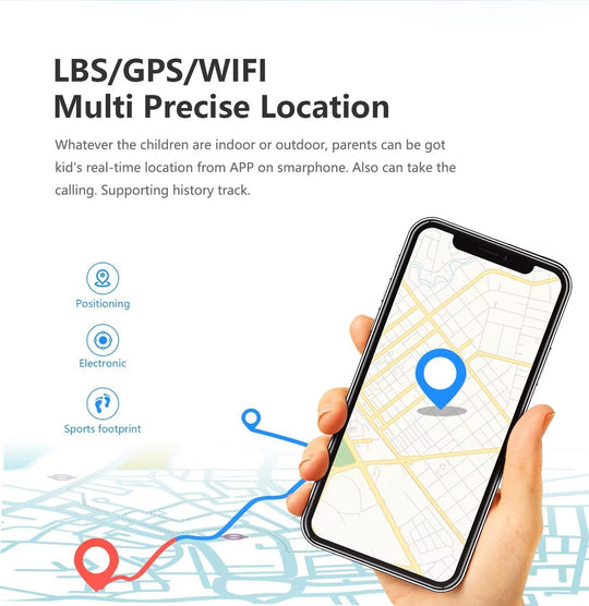 Kinder Smartwatch mit GPS-Tracking und Videoanruf 4