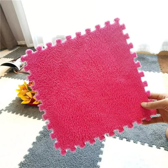 Kinder Spielmatte Krabbelmatte Komfortabel und Rutschfest 180x120 cm 13