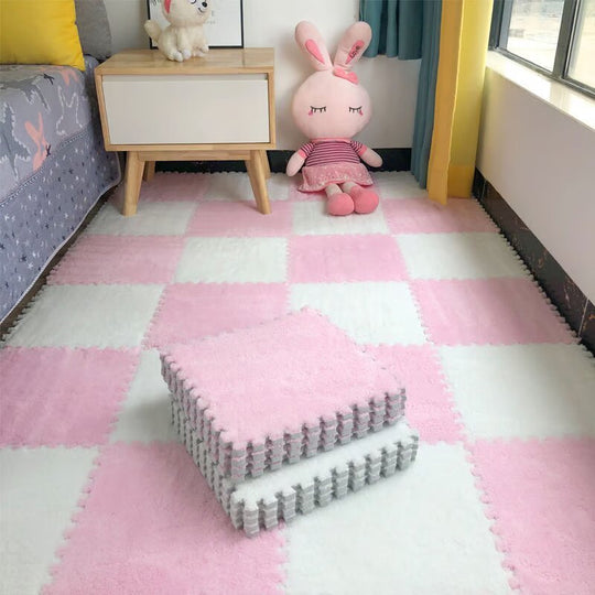 Kinder Spielmatte Krabbelmatte Komfortabel und Rutschfest 180x120 cm 14