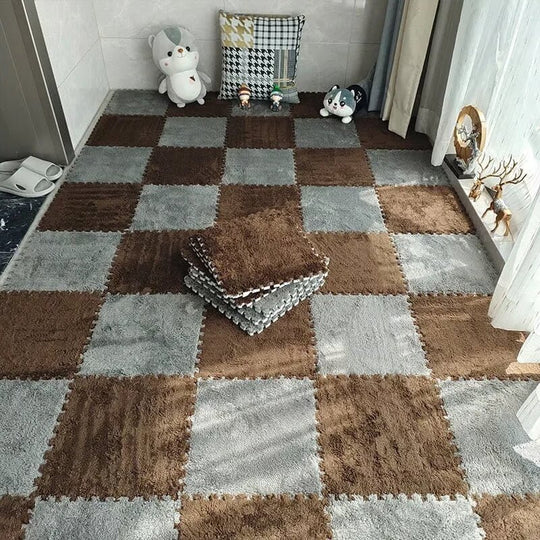 Kinder Spielmatte Krabbelmatte Komfortabel und Rutschfest 180x120 cm 17