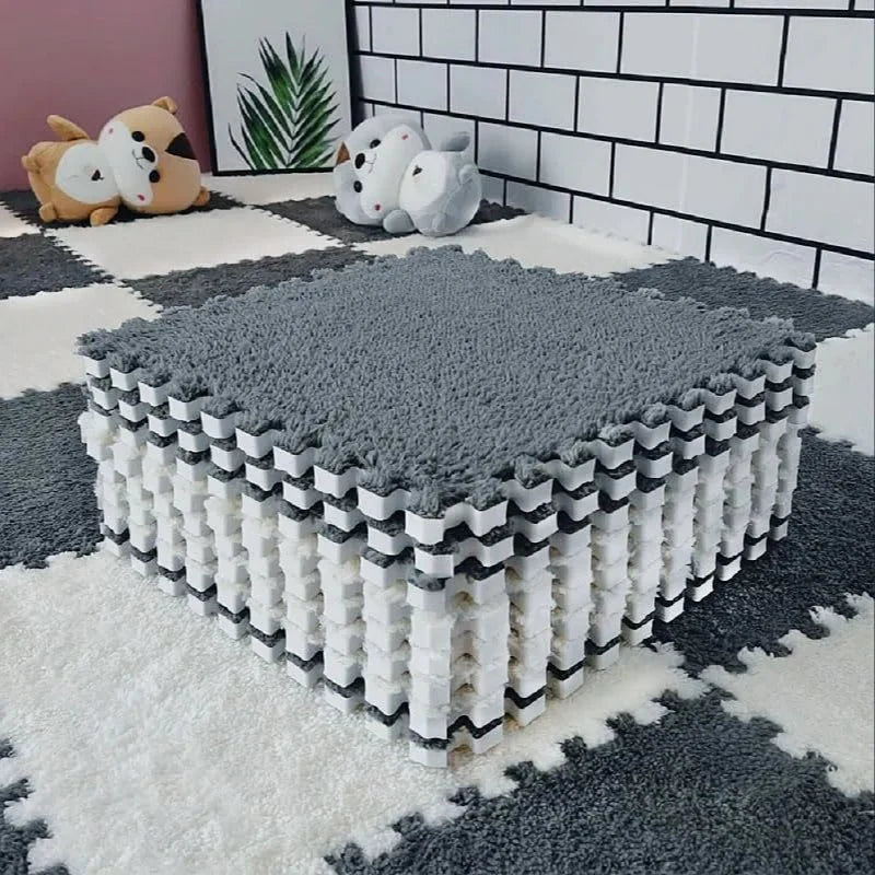 Kinder Spielmatte Krabbelmatte Komfortabel und Rutschfest 180x120 cm 3