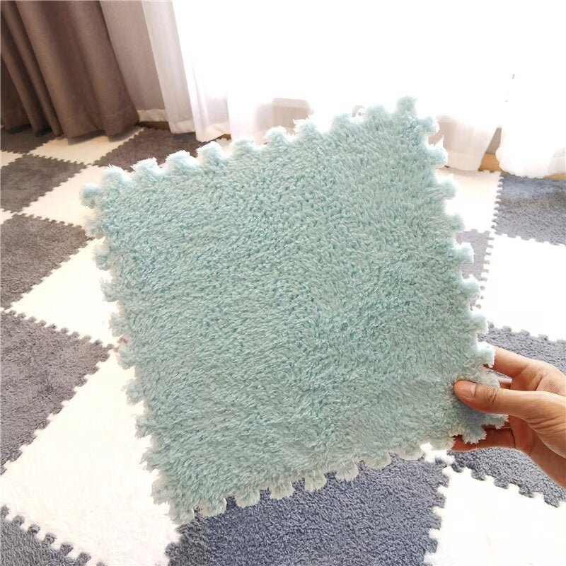 Kinder Spielmatte Krabbelmatte Komfortabel und Rutschfest 180x120 cm 9