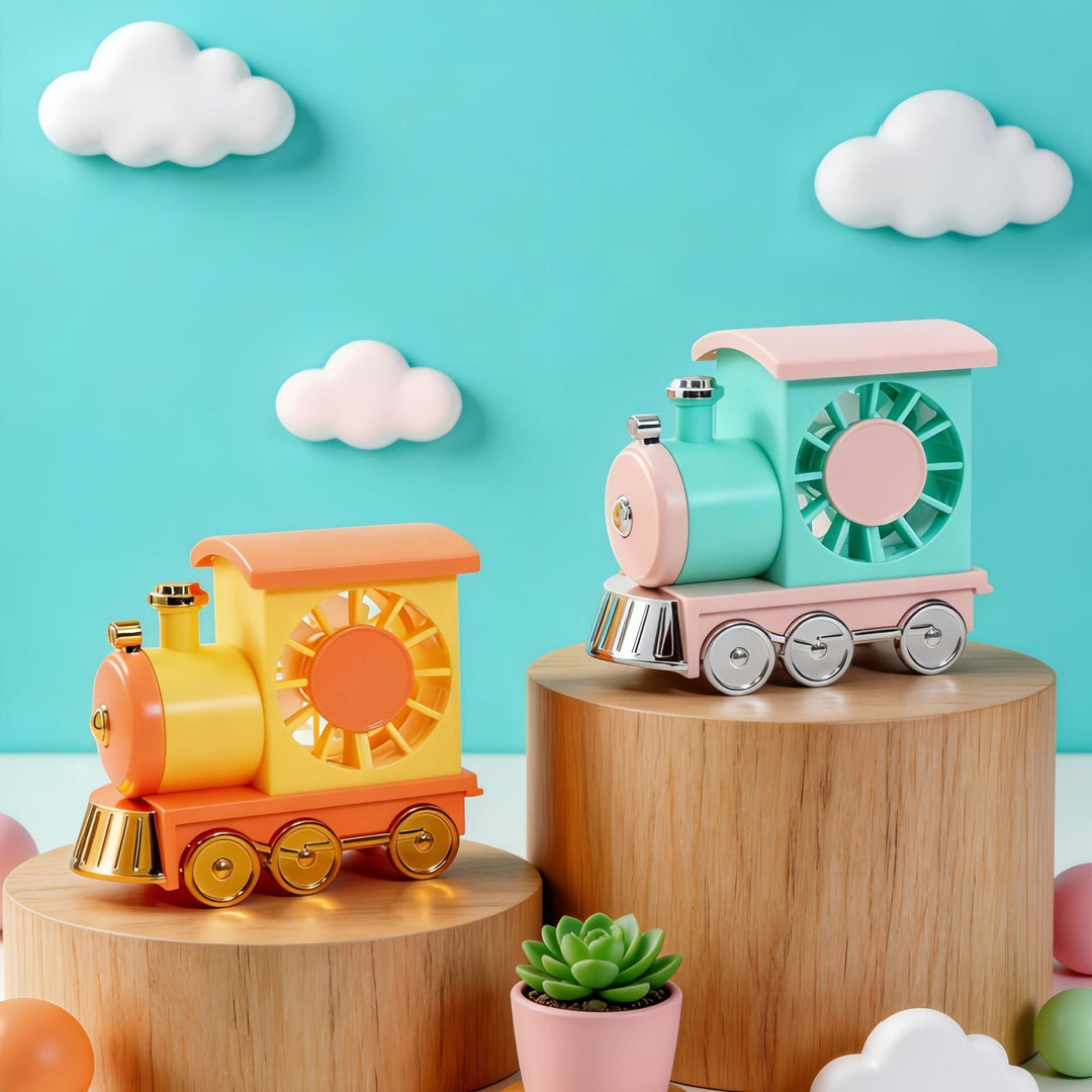 Kinder Spielzeug Dampflokomotive Bunt 4