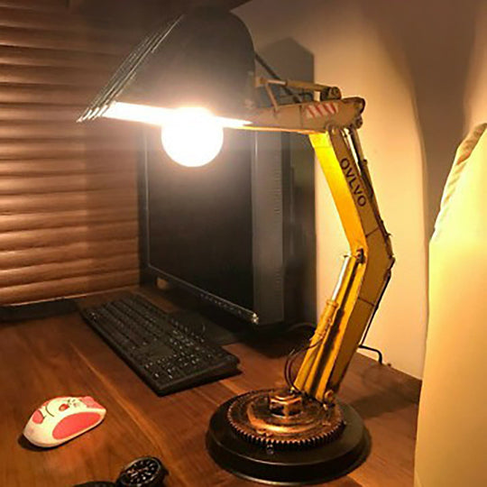 Kinder Tischlampe Bagger Design 0