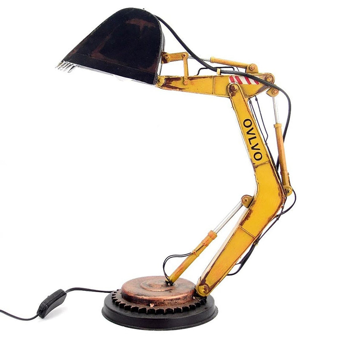 Kinder Tischlampe Bagger Design 6