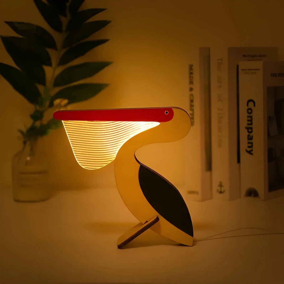 Kinder Tischlampe WildGlow mit Tiermotiven 4