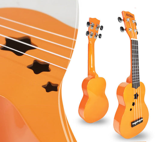Kinder Ukulele Bunt mit Sternförmigem Schallloch 6