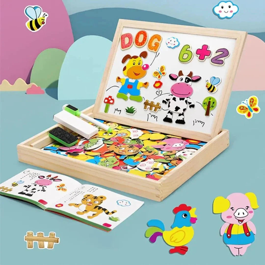 Kinder Zeichenbrett Set Beidseitig 2