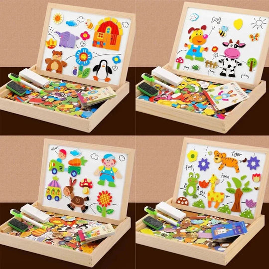 Kinder Zeichenbrett Set Beidseitig 3