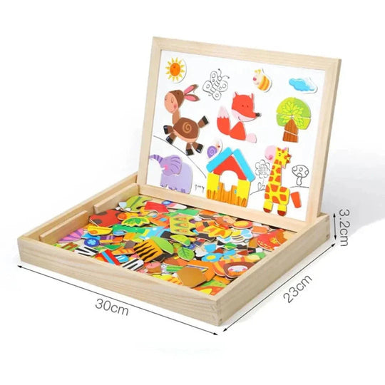 Kinder Zeichenbrett Set Beidseitig 5