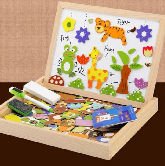 Kinder Zeichenbrett Set Beidseitig 7