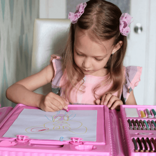 Kinder Zeichenset Kreativität Fördern Mit 208 Zeichenutensilien 6