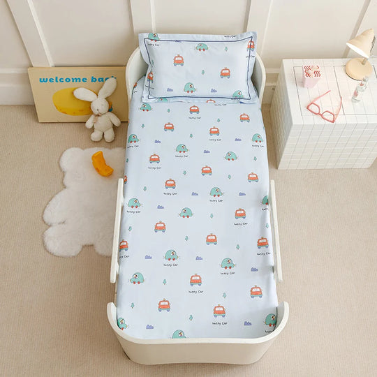 Kinderbettwäsche-Set mit Hasenmuster Atmungsaktiv und Pflegeleicht 7