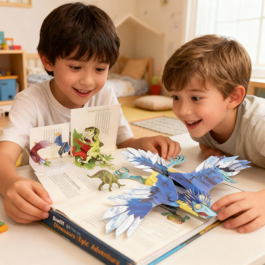 Kinderbuch Dinosaurier Abenteuer 3D-Popup für Kinder ab 3 Jahren 3