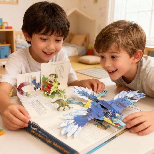 Kinderbuch Dinosaurier Abenteuer 3D-Popup für Kinder ab 3 Jahren 3