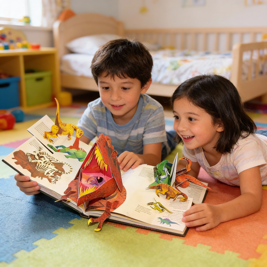 Kinderbuch Dinosaurier Abenteuer 3D-Popup für Kinder ab 3 Jahren 5