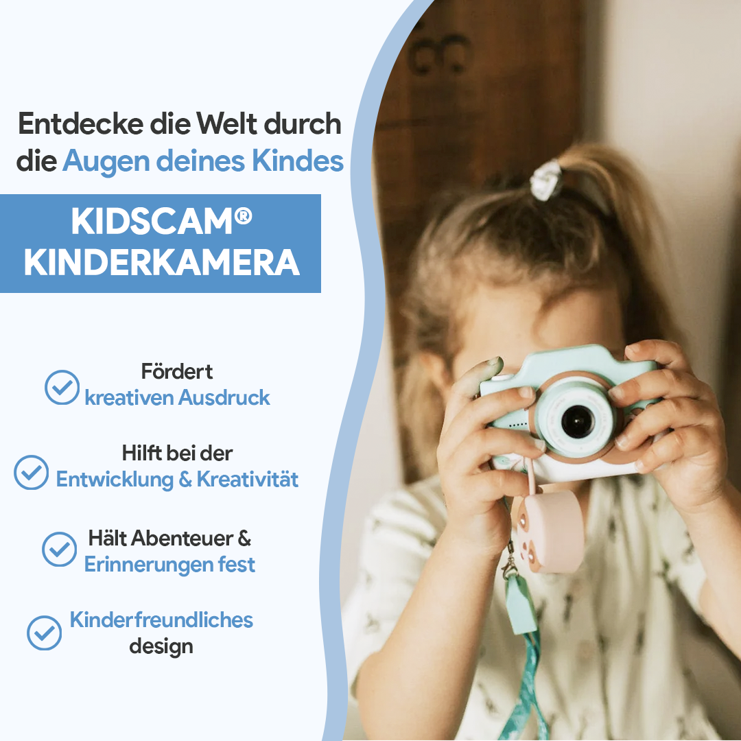 Kinderkamera Ab 3 Jahre Für Kreative Fotografie - Kinderdigitalkamera Mit Robustes Design 3