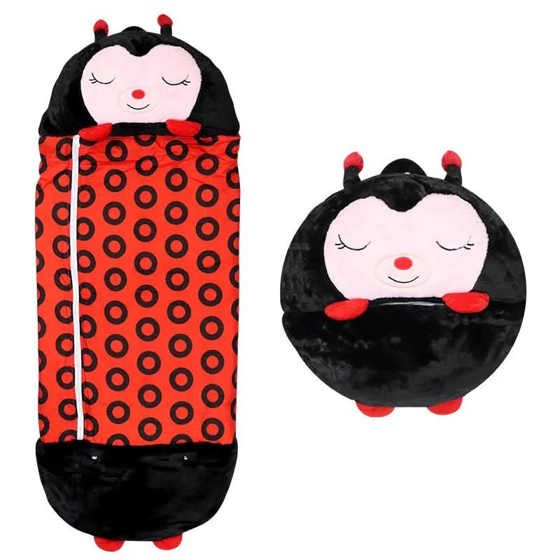 Kinderschlafsack 2-in-1 Kuscheltier für Kinder - Ideal für Camping und Übernachtungen 8