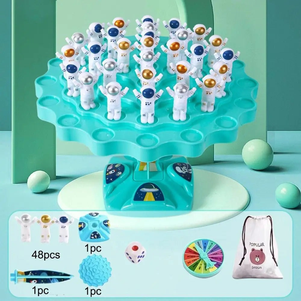 Kinderspielzeug Astronauten-Balance-Challenge Interaktives Geschicklichkeitsspiel für Kinder 0