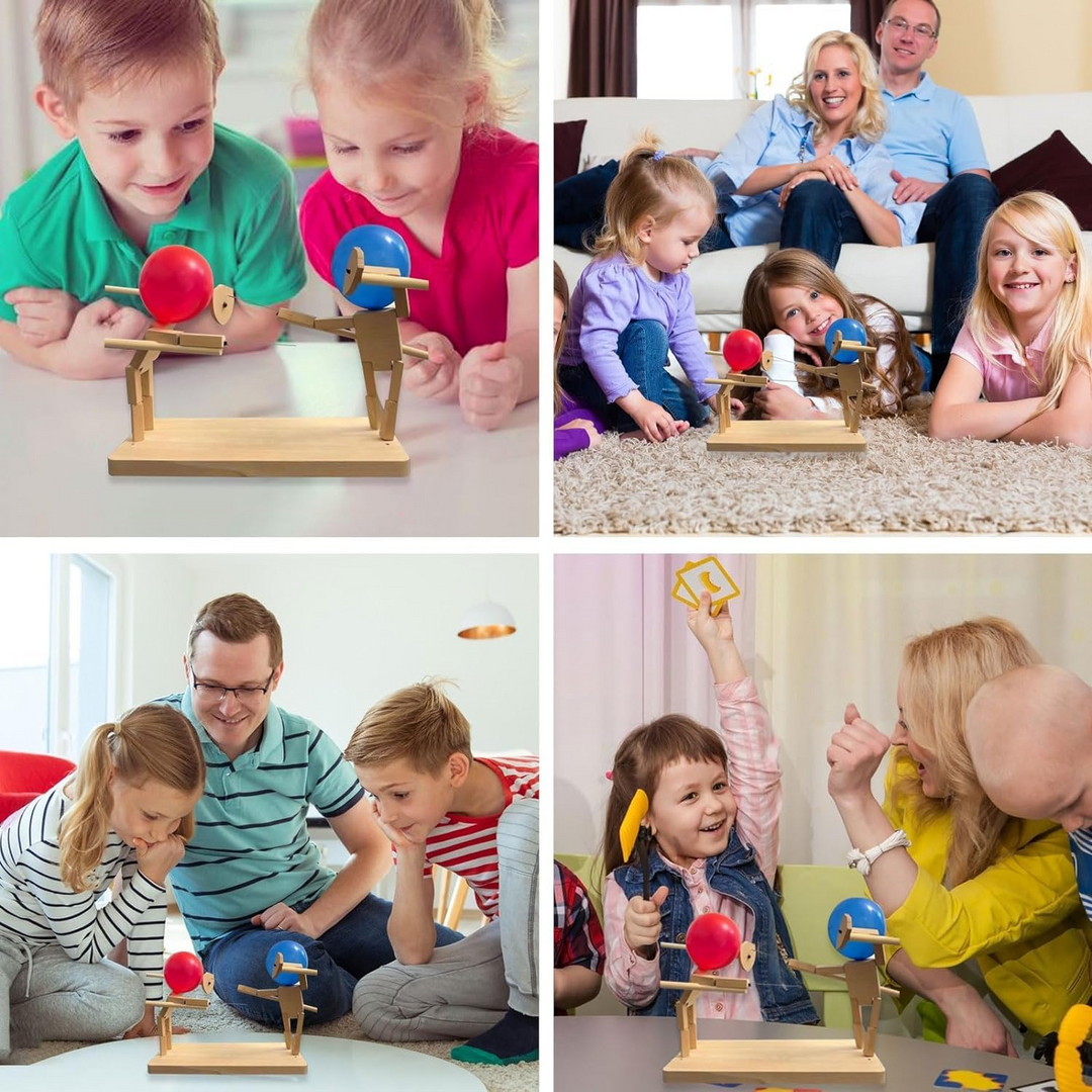 Kinderspielzeug Holzzaun-Duellspiel Für Strategische Wettbewerbe 3