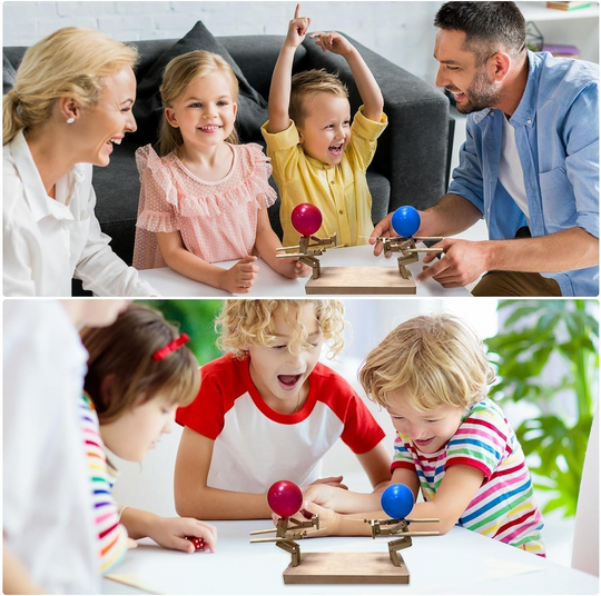 Kinderspielzeug Holzzaun-Duellspiel Für Strategische Wettbewerbe 5
