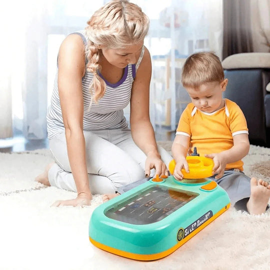 Kinderspielzeug Interaktives Lenkradspielzeug für Abenteuerliche Autofahrten 1