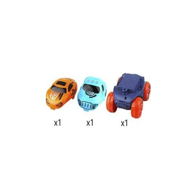 Kinderspielzeug Magnetischer Auto-Spielparcours Fördert Kreativität und Fantasie 10
