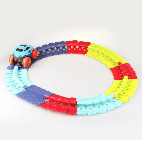 Kinderspielzeug Magnetischer Auto-Spielparcours Fördert Kreativität und Fantasie 5