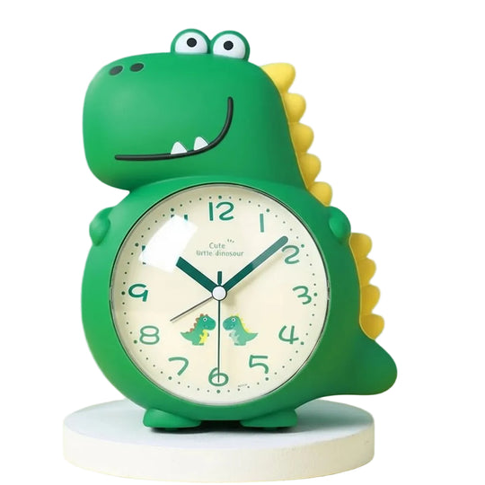 Kinderwecker Dinosaurier Mit Sanftem Licht Ohne Ticken 0