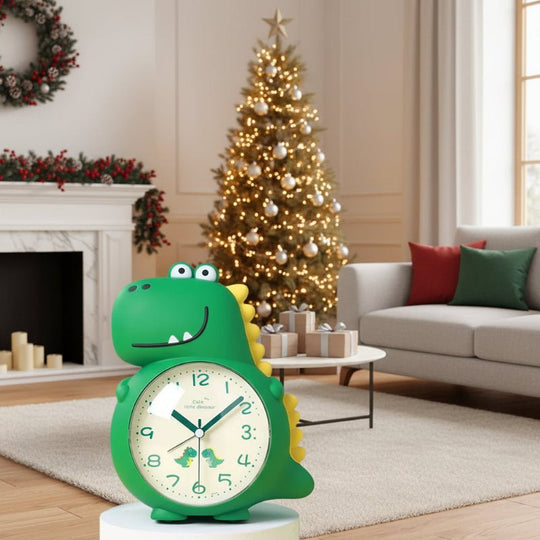 Kinderwecker Dinosaurier Mit Sanftem Licht Ohne Ticken 4