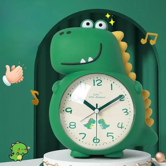 Kinderwecker Dinosaurier Mit Sanftem Licht Ohne Ticken 5