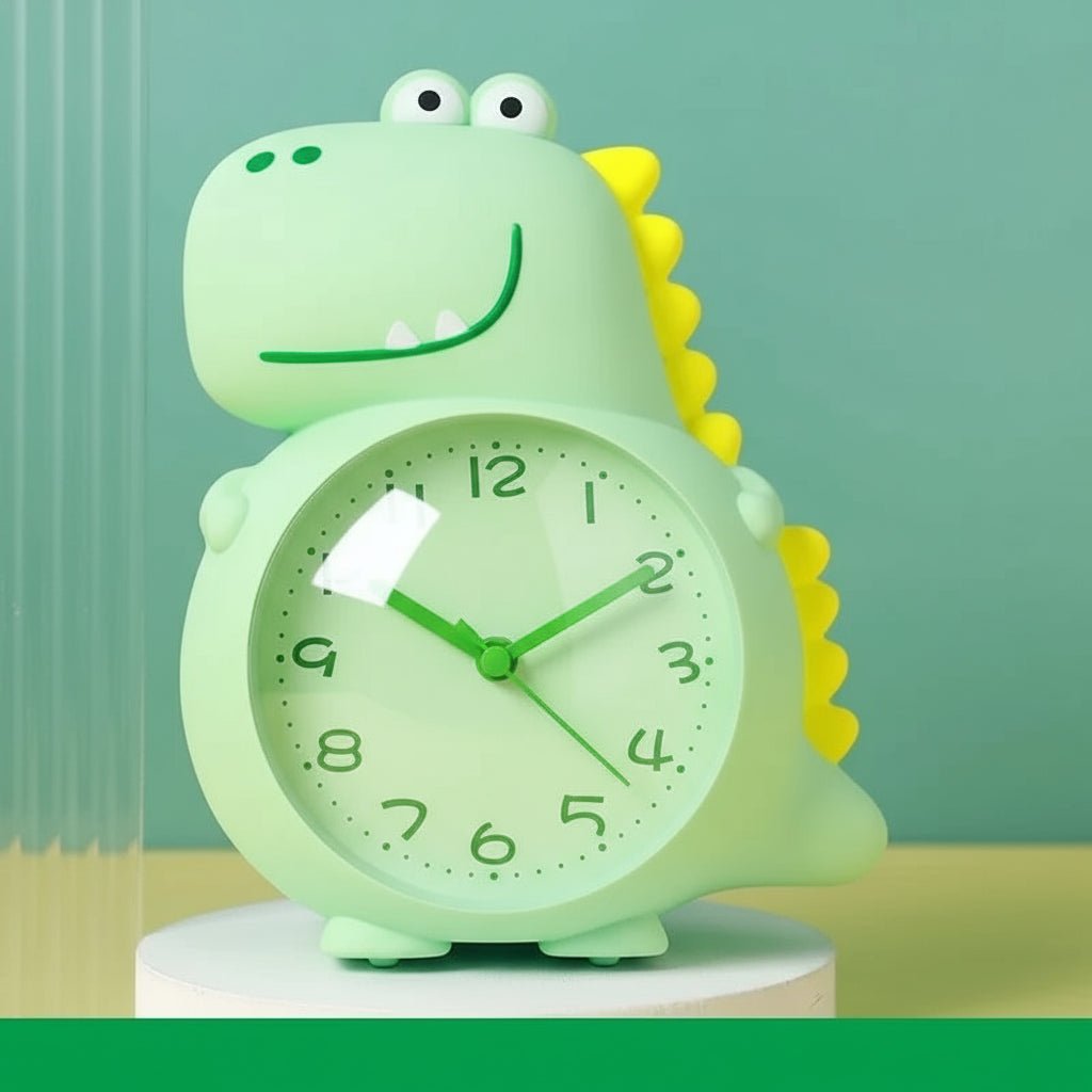 Kinderwecker Dinosaurier Mit Sanftem Licht Ohne Ticken 7