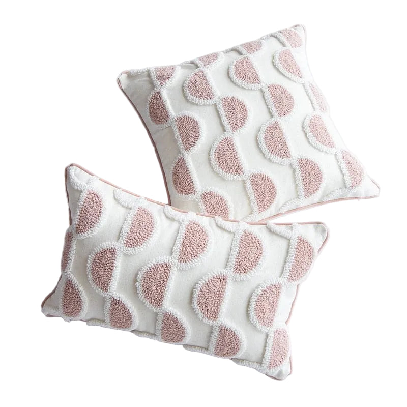 Kissenbezug Abstraktes Loop-Tufted 0