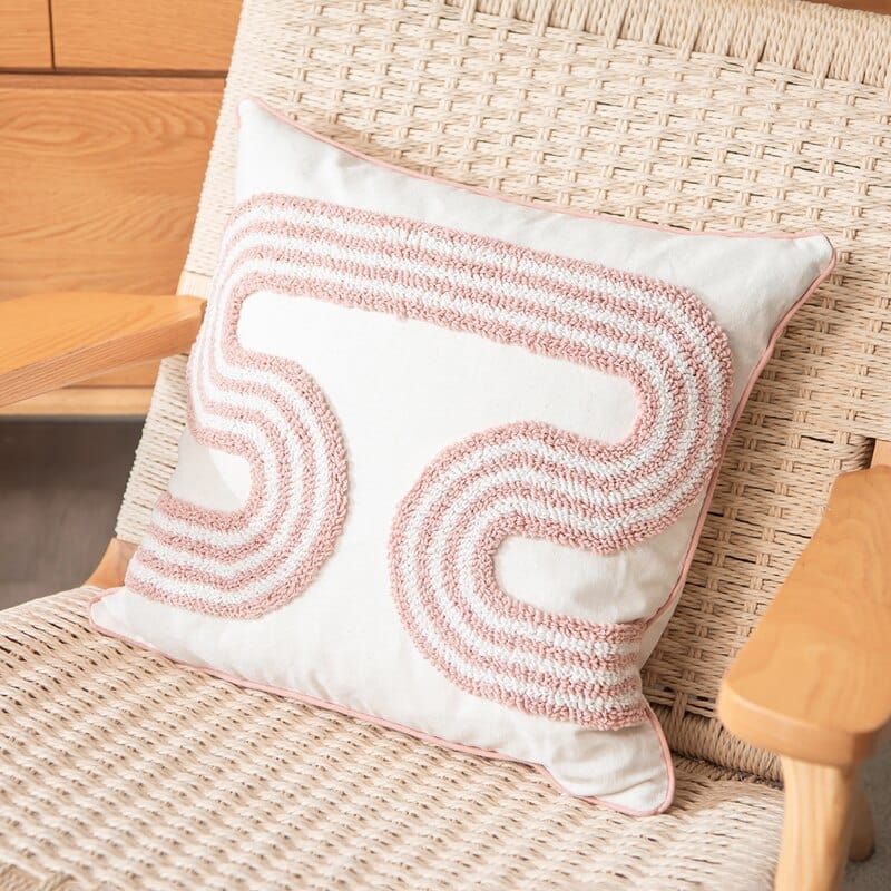 Kissenbezug Abstraktes Loop-Tufted 2