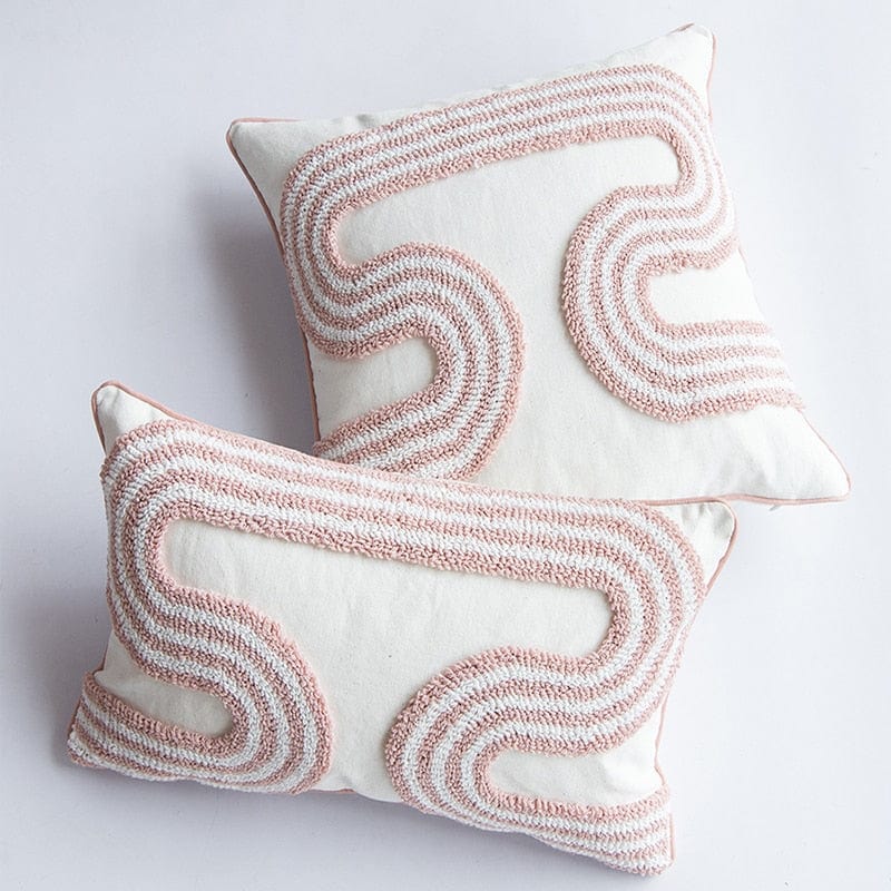 Kissenbezug Abstraktes Loop-Tufted 5