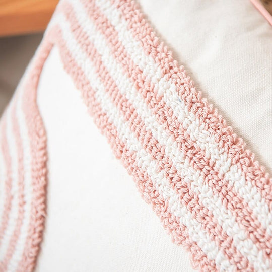 Kissenbezug Abstraktes Loop-Tufted 7