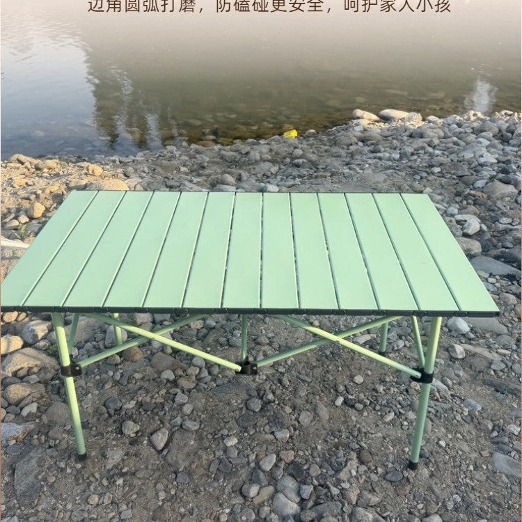 Klappbarer Outdoor Tisch Wetterfest Für Camping Und Garten 6