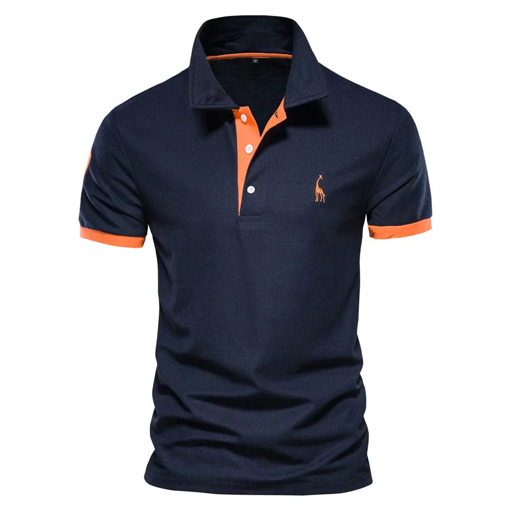 Klassisches Herren-Poloshirt, bequeme Passform 0
