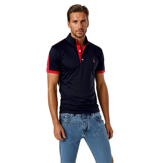 Klassisches Herren-Poloshirt, bequeme Passform 3