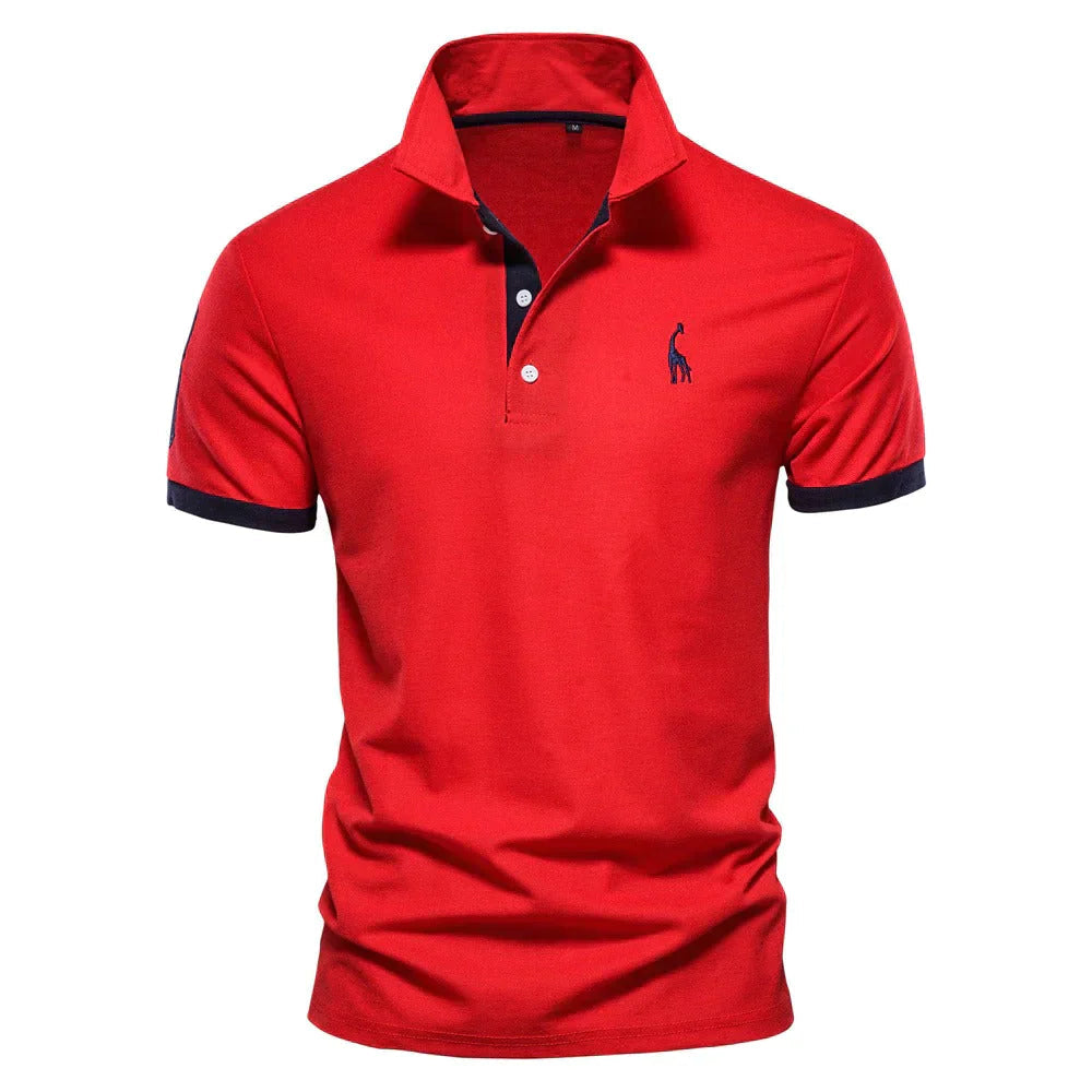 Klassisches Herren-Poloshirt, bequeme Passform 7