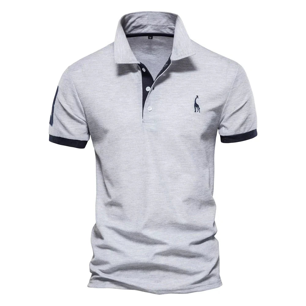 Klassisches und bequemes Herren-Poloshirt aus Baumwolle 3