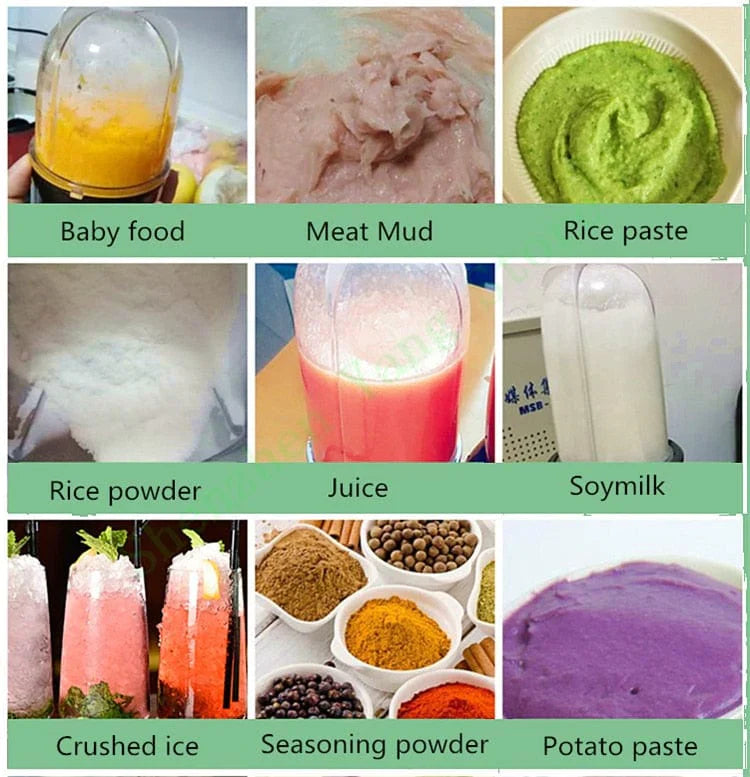 Kleiner Mixer Multifunktional für Smoothies und Getränke 4